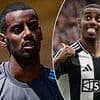 Alexander Isak appears to train alone at Newcastle, as 'huge wage demands are revealed' to sign new contract amid Liverpool interest