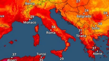 Caldo, temperature alte tutta la settimana (fino a 35 gradi). Ma il maltempo non si arrende: dove e quando piove
