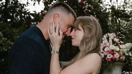 Taylor Swift and Travis Kelce engaged as they share loved-up snaps