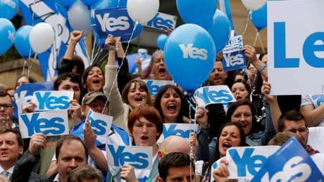 Scottish independence support soars amid prospect of Nigel Farage in No 10