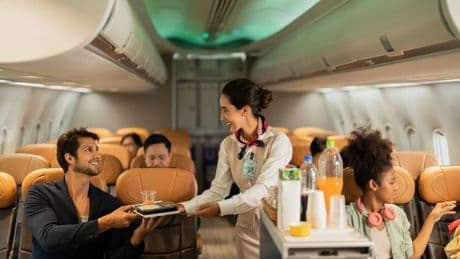 Free products you can get on long flights – but there's only one way to get them