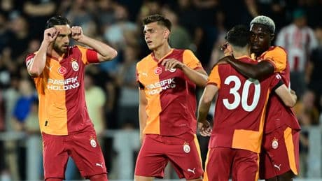 Galatasaray'dan 5 golü prova