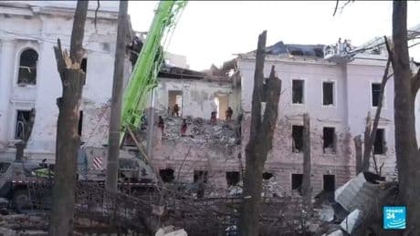 Ukranian city of Sumy in shock after double-tap missile attack kill 35