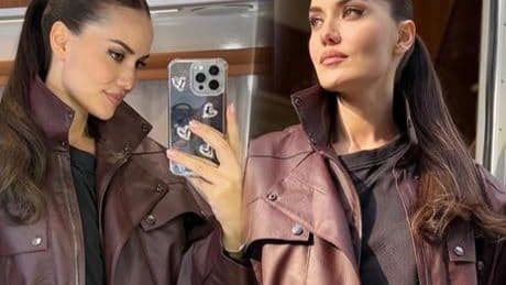 HABERLER: Fahriye Evcen mezun olduğu üniversitede 11 yıl sonra poz verdi