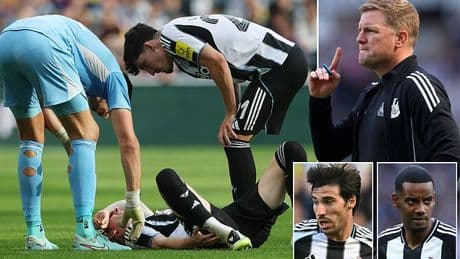 Newcastle's striker crisis WORSENS, the player who looked imperious and one certainty for Eddie Howe, writes CRAIG HOPE from Magpies' 2-0 defeat by Atletico Madrid