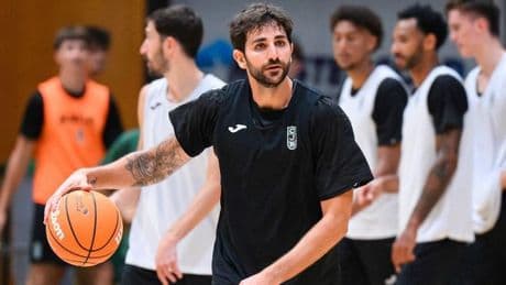 Ricky Rubio, listo para una noche especial con el Joventut