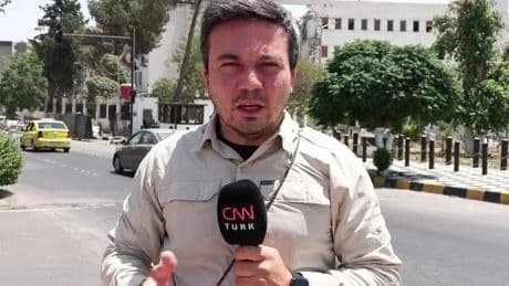 CNN TÜRK İsrail'in vurduğu Şam'da!