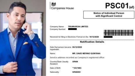 El líder de la criptoestafa de 'FX Winning' cerró dos empresas pantalla en Reino Unido justo antes de que le cercase la UCO