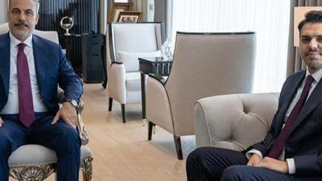 Dışişleri Bakanı Fidan, TİKA Başkan Abdullah Eren'i kabul etti