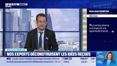 Bullshitomètre : « Le secteur pharmaceutique en Europe offre une opportunité d’achat » - FAUX répond Bertrand Puiffe - 22/05