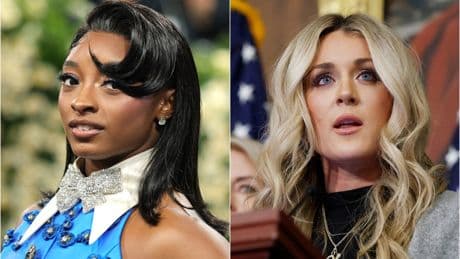 Simone Biles blasts ‘truly sick’ Riley Gaines over swimmer’s mockery of 17-year-old trans athlete