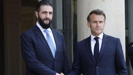 Macron asks Syria’s interim President al-Sharaa to protect all Syrians during Elysée visit