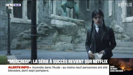 "Mercredi": l'une des séries les plus populaires de Netflix dévoile sa saison 2