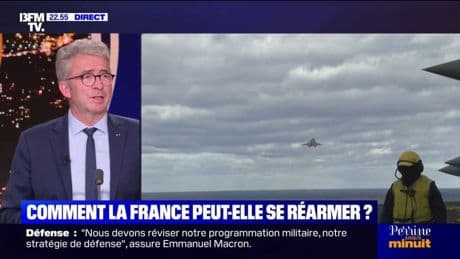 Budget de la défense: "Il est nécessaire de dépenser plus pour avoir plus d'obus, de roquettes, de missiles", estime Christophe Gomart (eurodéputé LR)