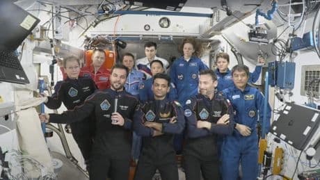 Vier Axiom-astronauten met SpaceX-module terug op aarde