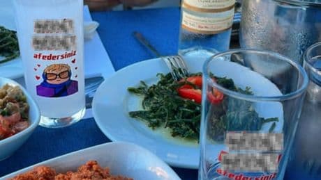 Valilikten "rakı bardağı" soruşturması