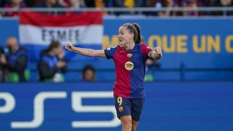 Claudia Pina, más 'Pichichi' con diez goles en Champions League