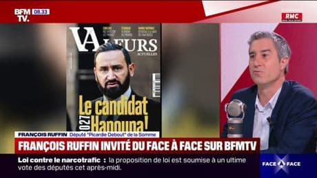 Hypothèse d'une candidature de Cyril Hanouna à la présidentielle de 2027: "Ça fait maintenant des années qu'il propage une idéologie dans son émission", estime François Ruffin (Picardie Debout)