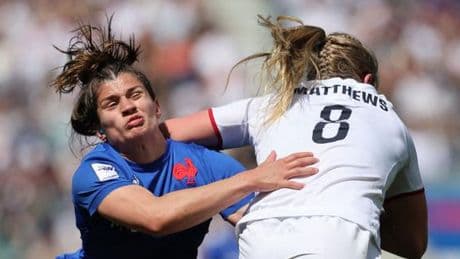 Une morsure, un placage haut et une commotion : le XV de France féminin privé de trois joueuses pour la demi-finale de la Coupe du monde de rugby face aux Anglaises