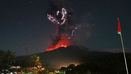 Indonesia's Mount Lewotobi Laki Laki erupts again, spewing giant ash plumes miles away