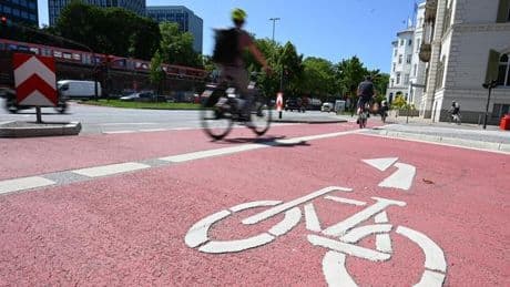 Fahrradstadt Hamburg: Trotz Radwegausbaus kaum mehr Radverkehr