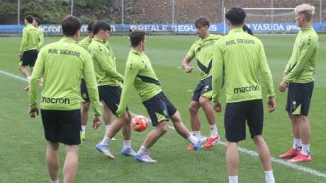 El equipo recibe cuatro días de vacaciones antes del preparar el derbi contra el Athletic Club