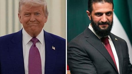 Krieg in Nahost: Trump trifft syrischen Übergangspräsidenten al-Scharaa