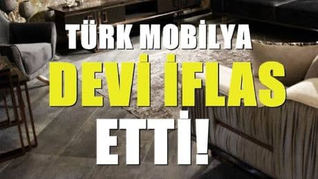 Türkiye genelinde satış yapıyordu: Bursa'nın meşhur mobilya firması iflas etti!