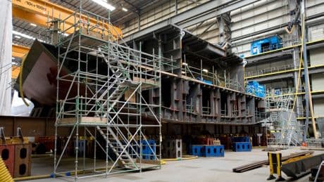 Cash-strapped Government trying to flog half-built warships amid claims it can’t afford to finish them