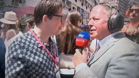 Martin Brundle shuts down Michael McIntyre request live on F1 Monaco GP grid