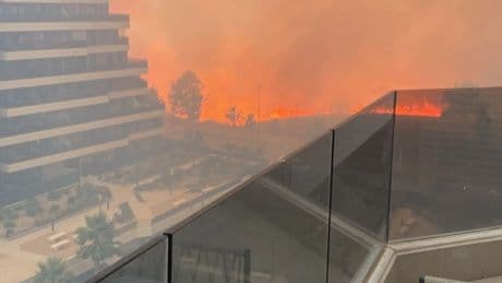 Una tormenta seca con vientos de 70 km/h, posible causa del fuego en Madrid: "Ha sido explosivo"
