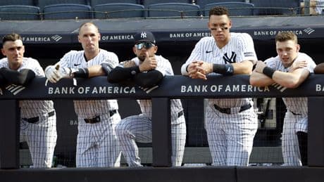Why do all these Yankees seasons start to crack at the same time of year?