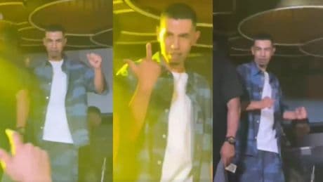 El padre de Lamine Yamal responde con una peineta tras recibir duros insultos en un concierto en una discoteca de Lleida