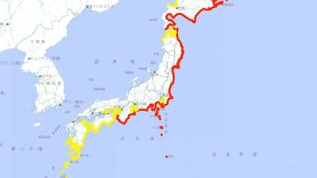 Cómo consultar las alertas por tsunami si vas a viajar a Japón este verano