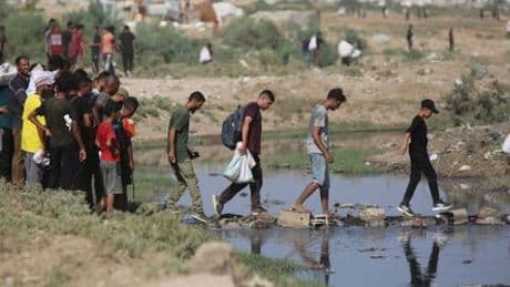 Gaza-Krieg: Israel plant weitere Umsiedlung von Palästinensern, Proteste in Israel