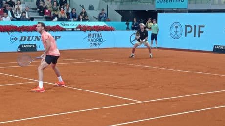 Granollers y Zeballos vencen a Krawietz-Puetz y jugarán la final de dobles en Madrid
