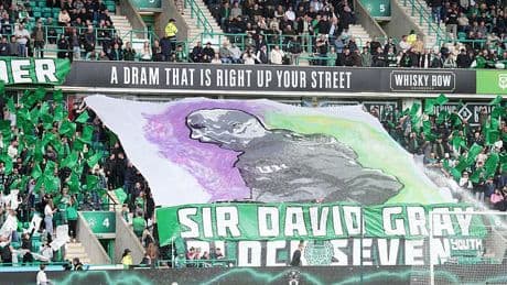 Hibs' homage to Gray was a touch of class at a club in perfect unison