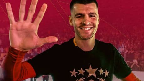 El fin de la pasión turca de Álvaro Morata: deja el Galatasaray perdonando dinero