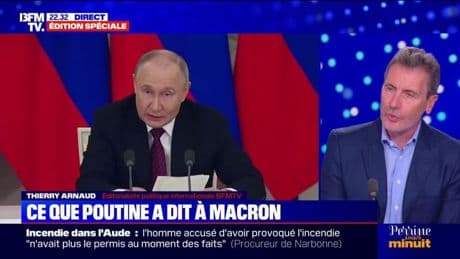 Nucléaire iranien, Ukraine: ce qu'Emmanuel Macron et Vladimir Poutine se sont dit après trois ans de rupture