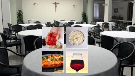 Dieta conclave, cosa mangeranno i cardinali elettori? Pane e marmellata a colazione, riso e pesce a pranzo, acqua e vino da bere. Il menu