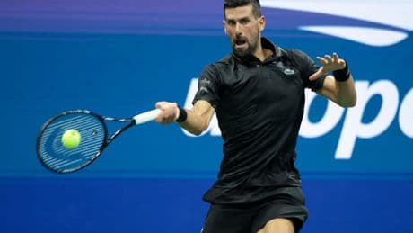 Novak Djokovic sparks injury fears as horror wound is spotted by TV cameras during US Open win
