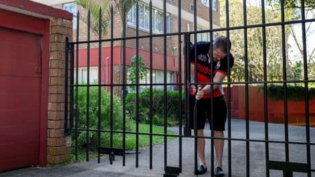 Man arrested after SUV crashes into Russian consulate gates in Sydney