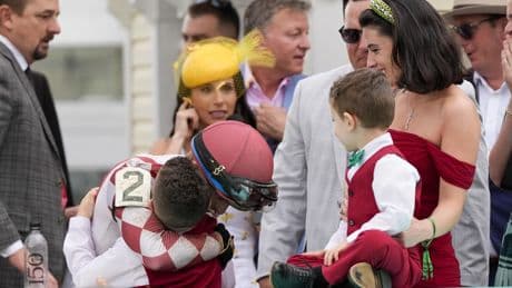 Rispoli's wild ride on Journalism makes him first Italian jockey to win a Triple Crown race