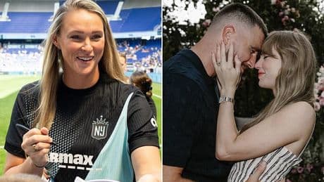 Kylie Kelce reveals why she refused to publicly congratulate brother-in-law Travis and Taylor Swift on engagement