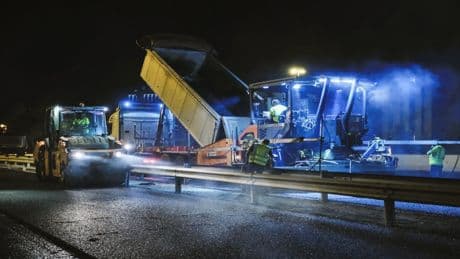 La M-30 inicia la segunda fase de asfaltado con cortes de tráfico en Embajadores, Begoña y la avenida de los Sagrados Corazones