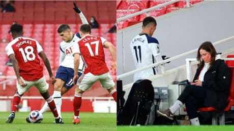 De rabona como Erik Lamela