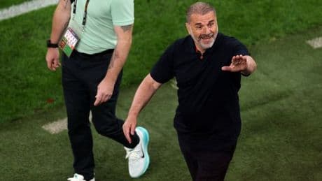 6 words from Ange to Tottenham players before Europa League final get Spurs legend laughing as 'derogatory' claim shut down