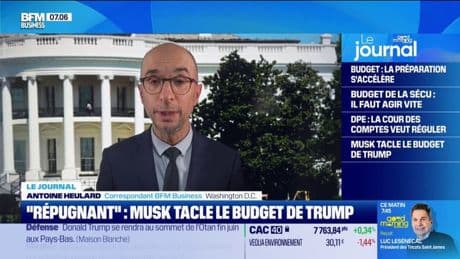 "Une abomination répugnante": Elon Musk tacle le budget de Donald Trump