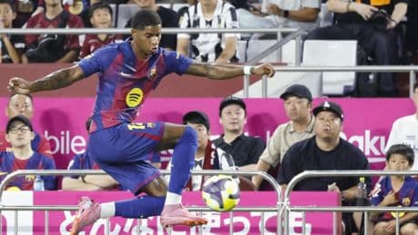 ¡Rashford se estrena como goleador con el Barça!
