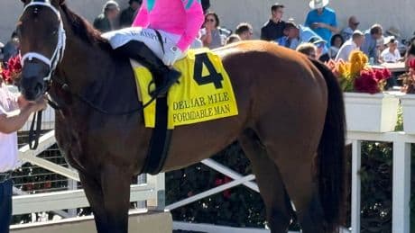 Formidable Man Just That At Del Mar